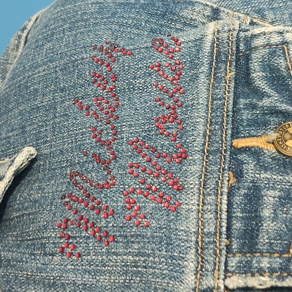 Denim Jacket with Mickey Mouse Design - Picture 8 of 8
